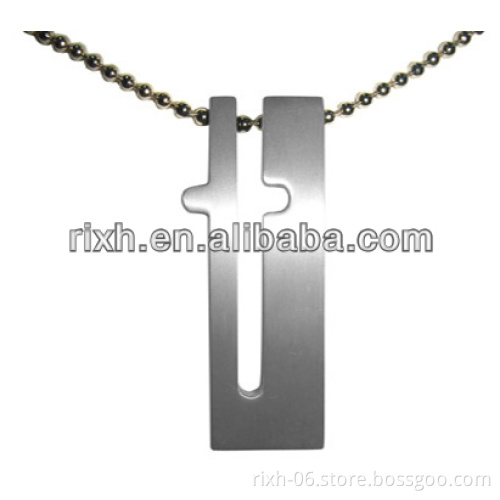 nickfree titanium necklace,jewelry,titanium pendant